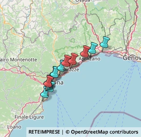 Mappa Via Recagno Alessandro, 17019 Varazze SV, Italia (10.26533)