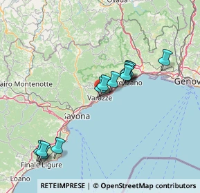 Mappa Via Recagno Alessandro, 17019 Varazze SV, Italia (13.74615)