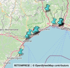 Mappa Via Recagno Alessandro, 17019 Varazze SV, Italia (16.12)