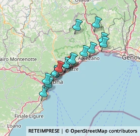 Mappa Via Recagno Alessandro, 17019 Varazze SV, Italia (10.22294)