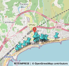 Mappa Via Recagno Alessandro, 17019 Varazze SV, Italia (0.39941)