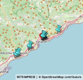 Mappa Via Recagno Alessandro, 17019 Varazze SV, Italia (2.38083)