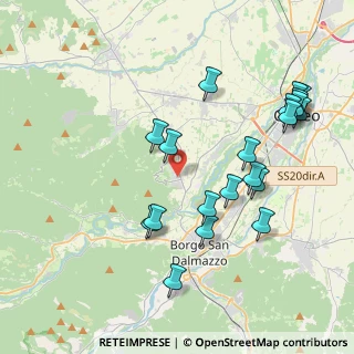 Mappa Via Mistral, 12010 Vignolo CN, Italia (4.3725)