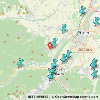 Mappa Via Mistral, 12010 Vignolo CN, Italia (5.57846)