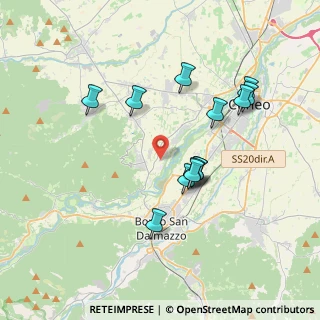 Mappa Via Santa Croce, 12010 Vignolo CN, Italia (3.52)