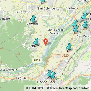 Mappa Via Santa Croce, 12010 Vignolo CN, Italia (3.00091)