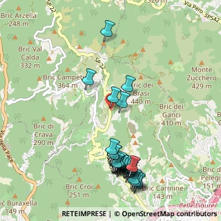 Mappa Via Brasi, 17015 Celle ligure SV, Italia (1.20143)