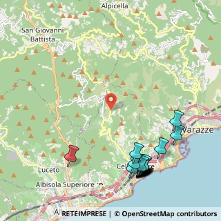 Mappa Via Brasi, 17015 Celle ligure SV, Italia (2.8095)