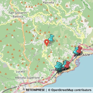 Mappa Via Brasi, 17015 Celle ligure SV, Italia (2.652)