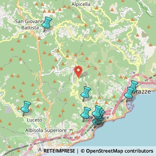 Mappa Via Brasi, 17015 Celle ligure SV, Italia (2.82727)