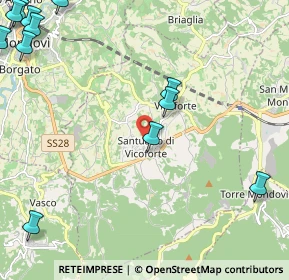 Mappa 12080 Vicoforte CN, Italia (3.37833)