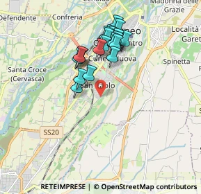 Mappa Viale Federico Mistral, 12100 Cuneo CN, Italia (1.635)