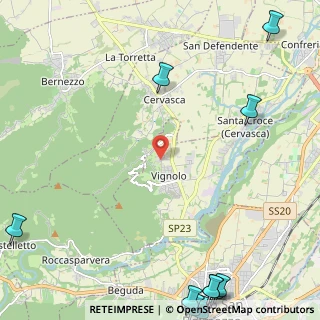 Mappa SP 304, 12010 Cervasca CN, Italia (3.98818)