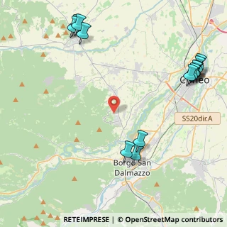 Mappa SP 304, 12010 Cervasca CN, Italia (5.91214)