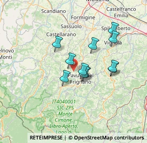 Mappa Via Casa Maestri, 41026 Pavullo nel Frignano MO, Italia (11.02818)