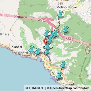 Mappa 16036 Recco GE, Italia (0.85308)