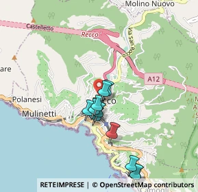 Mappa 16036 Recco GE, Italia (0.85818)
