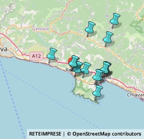 Mappa 16036 Recco GE, Italia (5.69563)