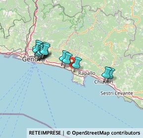 Mappa 16036 Recco GE, Italia (12.675)
