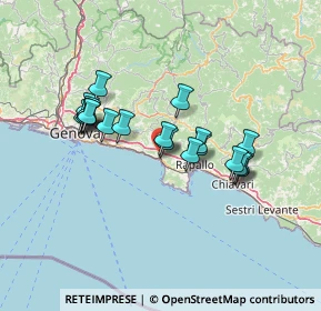 Mappa 16036 Recco GE, Italia (11.9705)