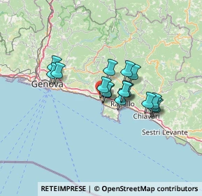 Mappa 16036 Recco GE, Italia (9.91118)