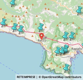 Mappa 16036 Recco GE, Italia (5.94733)