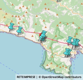 Mappa Via Andrea Bianchi, 16036 Recco GE, Italia (4.97385)