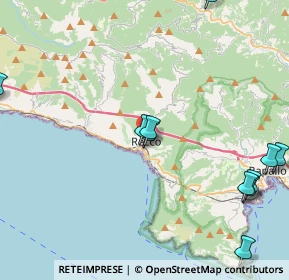 Mappa 16036 Recco GE, Italia (5.72917)