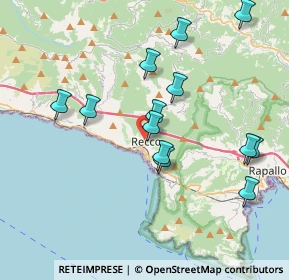 Mappa 16036 Recco GE, Italia (3.83231)