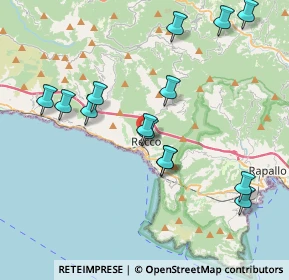 Mappa 16036 Recco GE, Italia (4.11786)