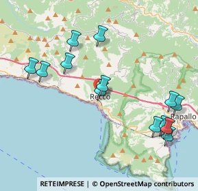 Mappa 16036 Recco GE, Italia (4.51769)