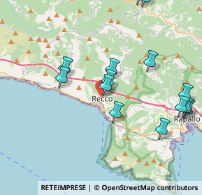 Mappa Via Andrea Bianchi, 16036 Recco GE, Italia (4.718)