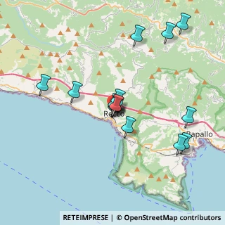 Mappa 16036 Recco GE, Italia (3.42333)