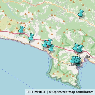Mappa 16036 Recco GE, Italia (4.81067)