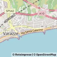 Mapa Varazze
