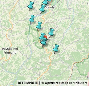 Mappa SP25, 41059 Zocca MO, Italia (6.85636)