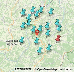 Mappa Via Vignolese, 41059 Zocca MO, Italia (7.191)