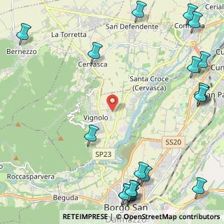 Mappa Via Cuneo, 12010 Vignolo CN, Italia (3.51211)