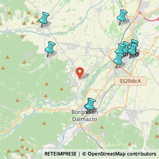 Mappa Via Cuneo, 12010 Vignolo CN, Italia (5.33636)