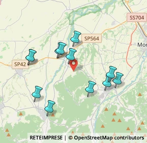 Mappa Localita' Viglioni, 12080 Pianfei CN, Italia (3.715)