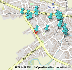 Mappa Beinette - Centro Via Vecchia Cuneo, 12081 Beinette CN, Italia (0.299)