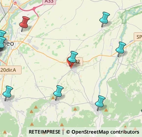 Mappa Beinette - Centro Via Vecchia Cuneo, 12081 Beinette CN, Italia (7.06933)