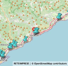 Mappa 17019 Varazze SV, Italia (6.69167)