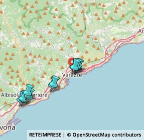 Mappa 17019 Varazze SV, Italia (3.80636)