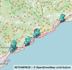 Mappa 17019 Varazze SV, Italia (4.298)