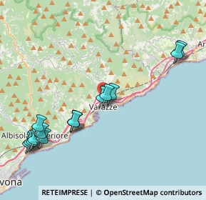 Mappa 17019 Varazze SV, Italia (4.72067)