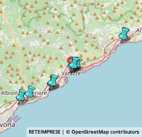 Mappa 17019 Varazze SV, Italia (3.52769)