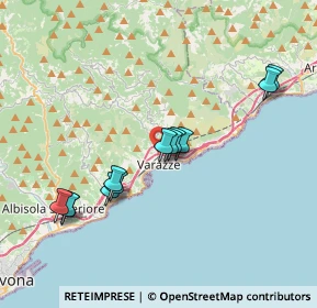 Mappa 17019 Varazze SV, Italia (3.59417)