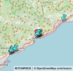 Mappa 17019 Varazze SV, Italia (3.86538)