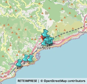 Mappa 17019 Varazze SV, Italia (1.36545)